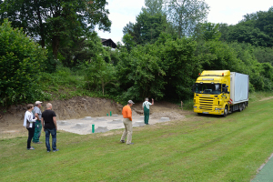 Aufbau Bogencontainer