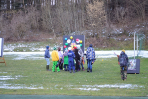 Fasching Bogengruppe