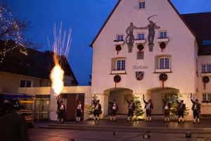 Silvesterschießen der Böllergruppe